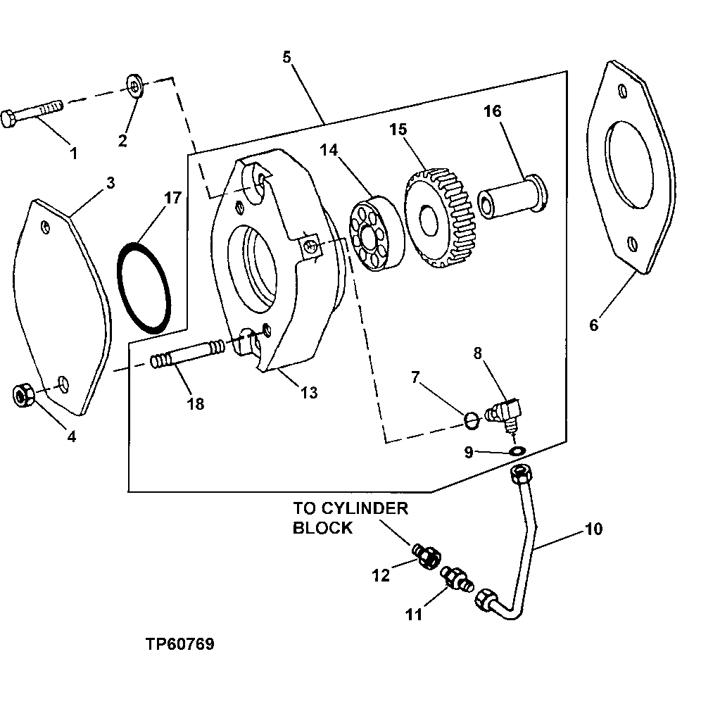 Auxiliary Drive Gear Adapter (742890 - 742797)