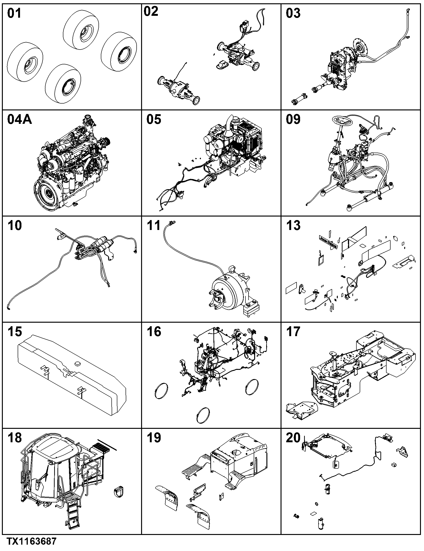 724K Loader (PIN: 1DW724K_ _ _F658065- ) Engine 6090HDW19