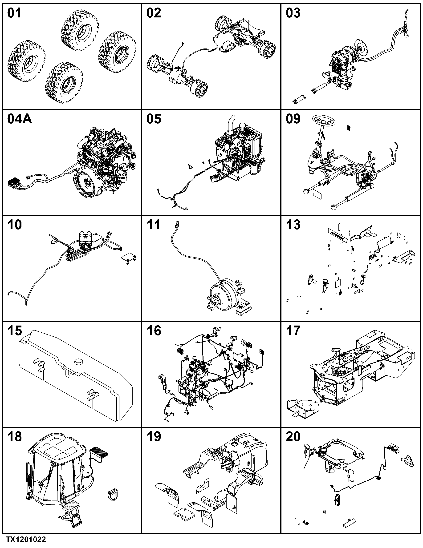 444K Loader (PIN: 1DW444K_ _ _F670308- )(Engine 4045HDW57-RE554093)
