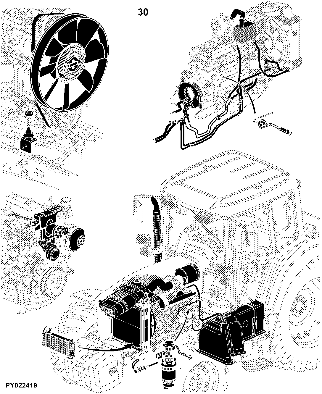 SE6320, SE6420, SE6520, SE6620 Tractors (Europe Edition)