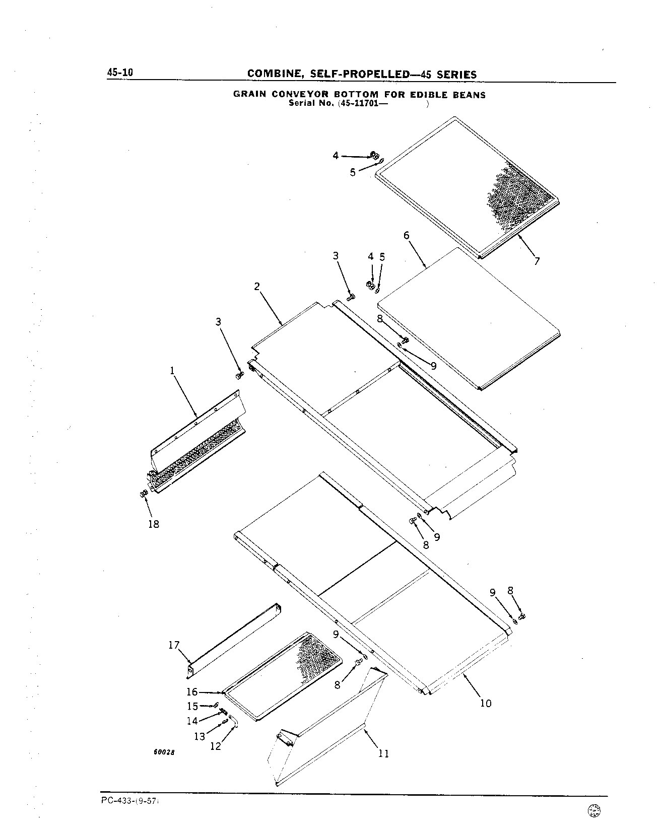 Bottom, Grain Conveyor (Continued)