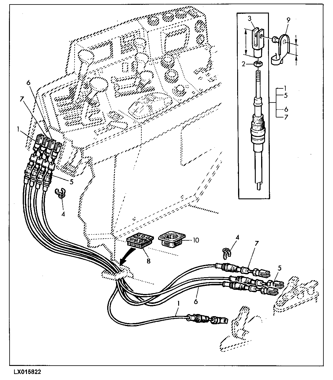 BOWDEN CABLES FOR RANGE SHIFT AND PARKING LOCK (SYNCROPLUS)