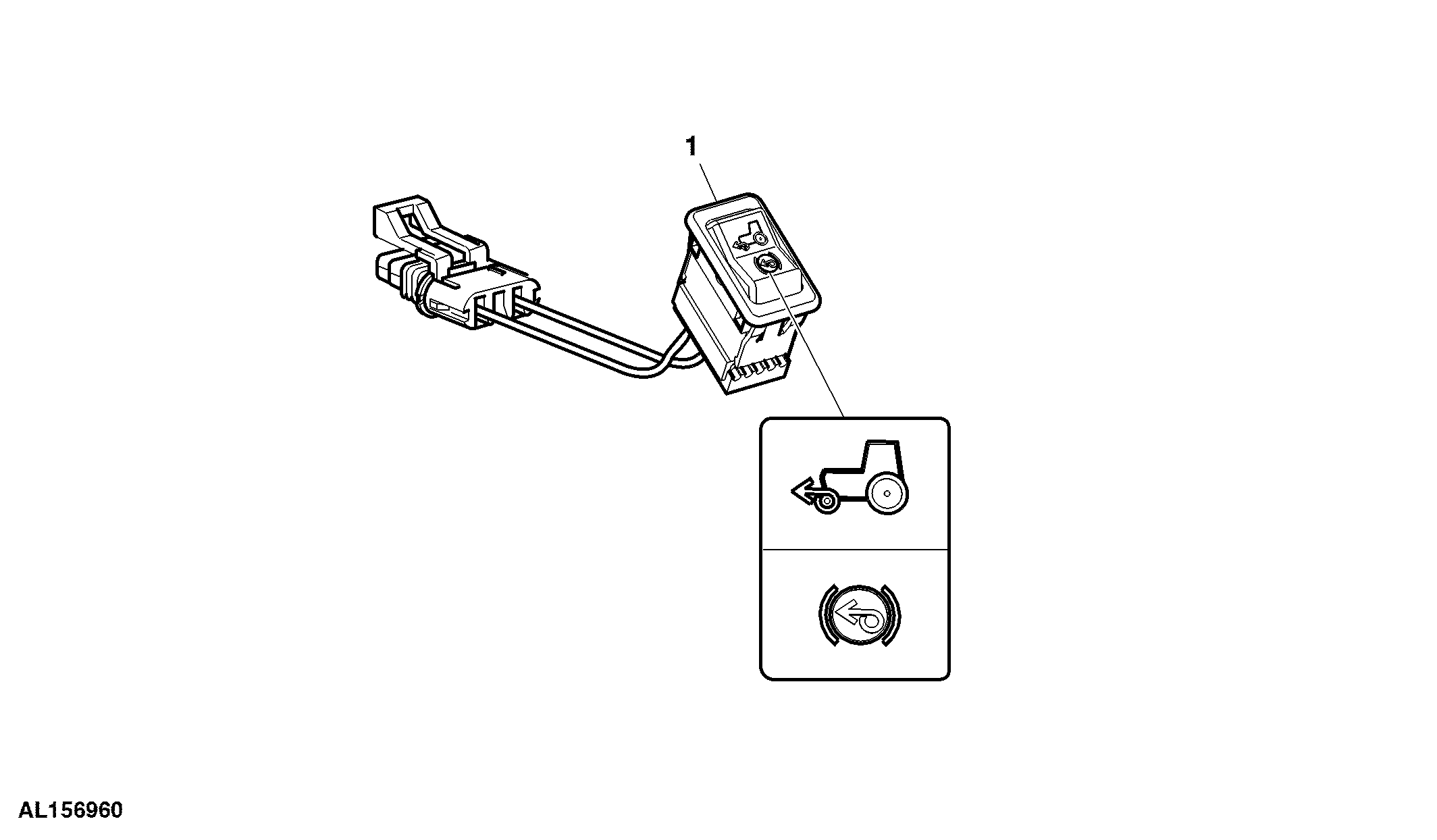 MFWD Switch, OOS ( - 009999)