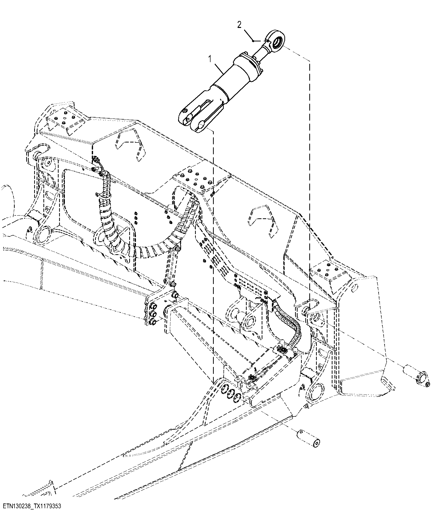 Tilt Cylinder, Standard