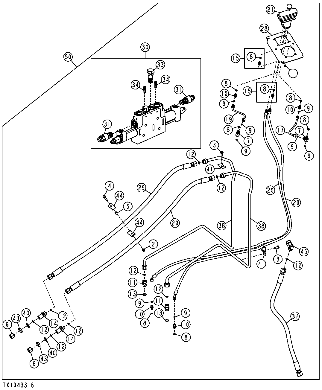 Joystick To Joystick with Auxiliary Lever Conversion Kit (Powerllel™)