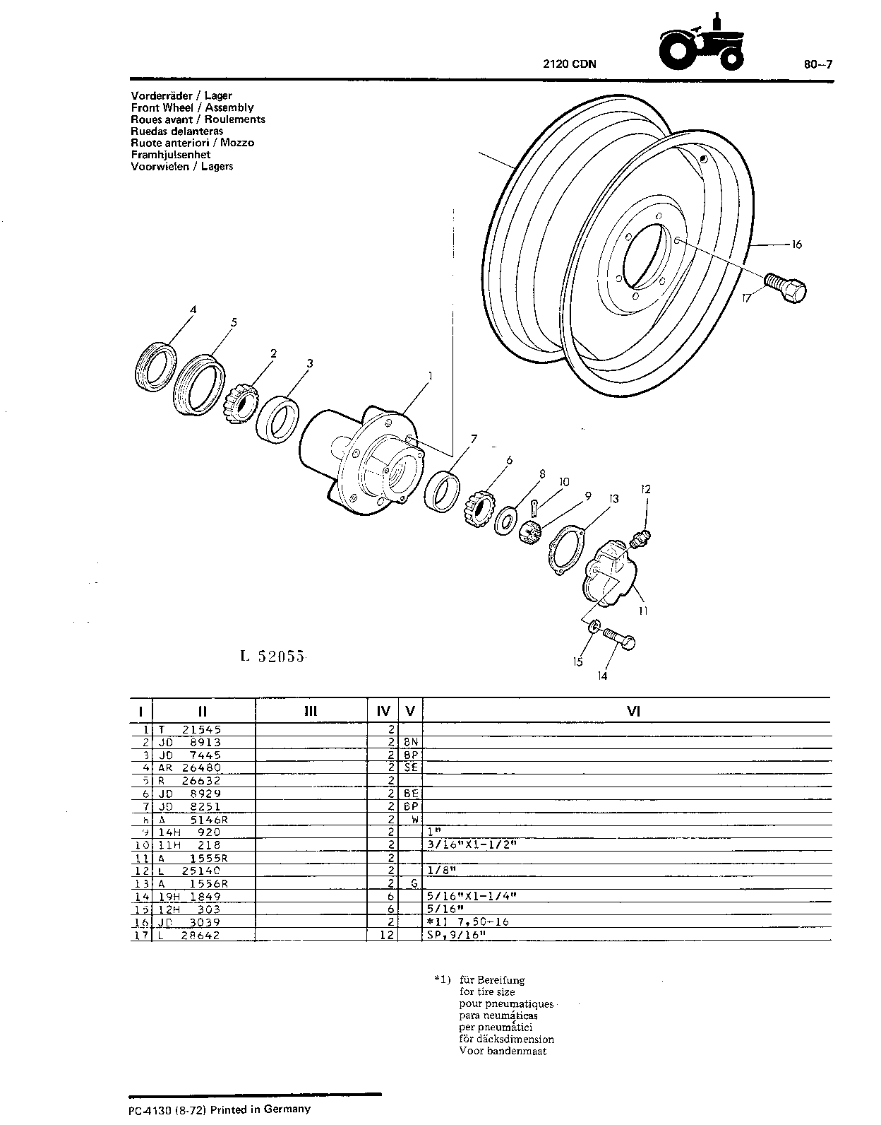 Front Wheel / Assembly