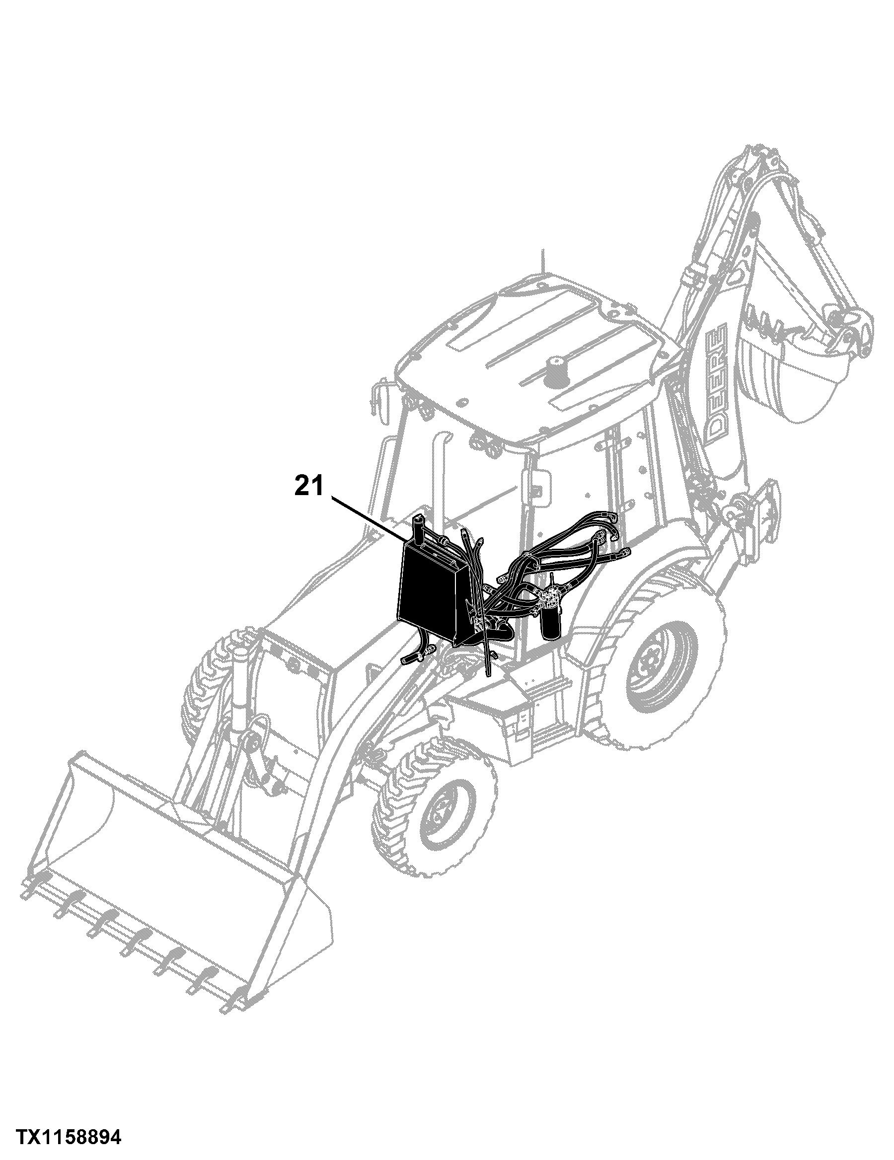 310K Backhoe Loader (Engine 4045TT096, 4045TBZ01)(PIN: 1BZ310KX_ _C000001- )