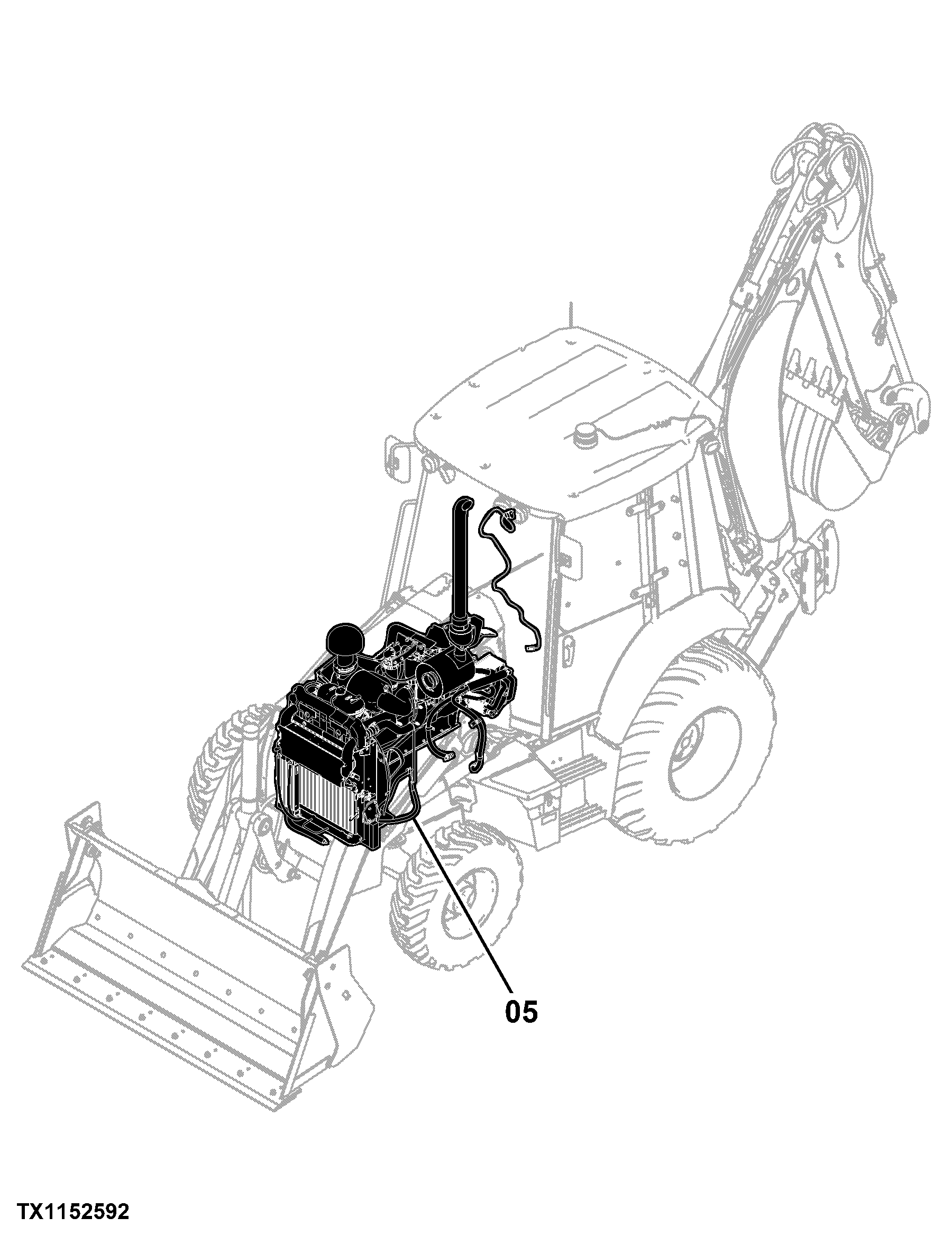 410K Backhoe Loader (Engine 4045HT054,4045HT087,4045TT096)(PIN: 1T0410KX_ _C219607 - C277405)(PIN: 1T0410KX_ _D219607 - D277405)