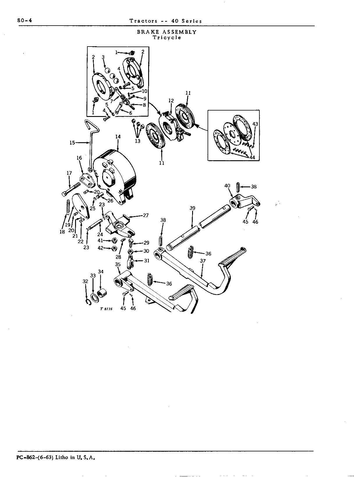Brake assembly (T)