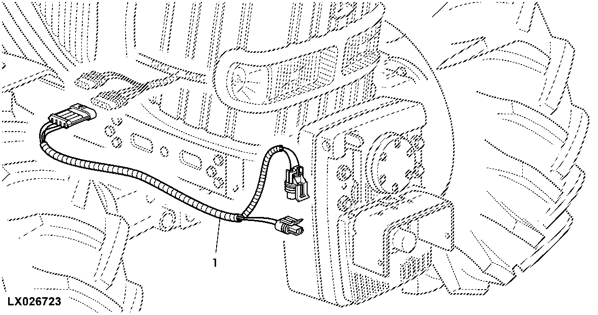 WIRING HARNESS, FRONT PTO