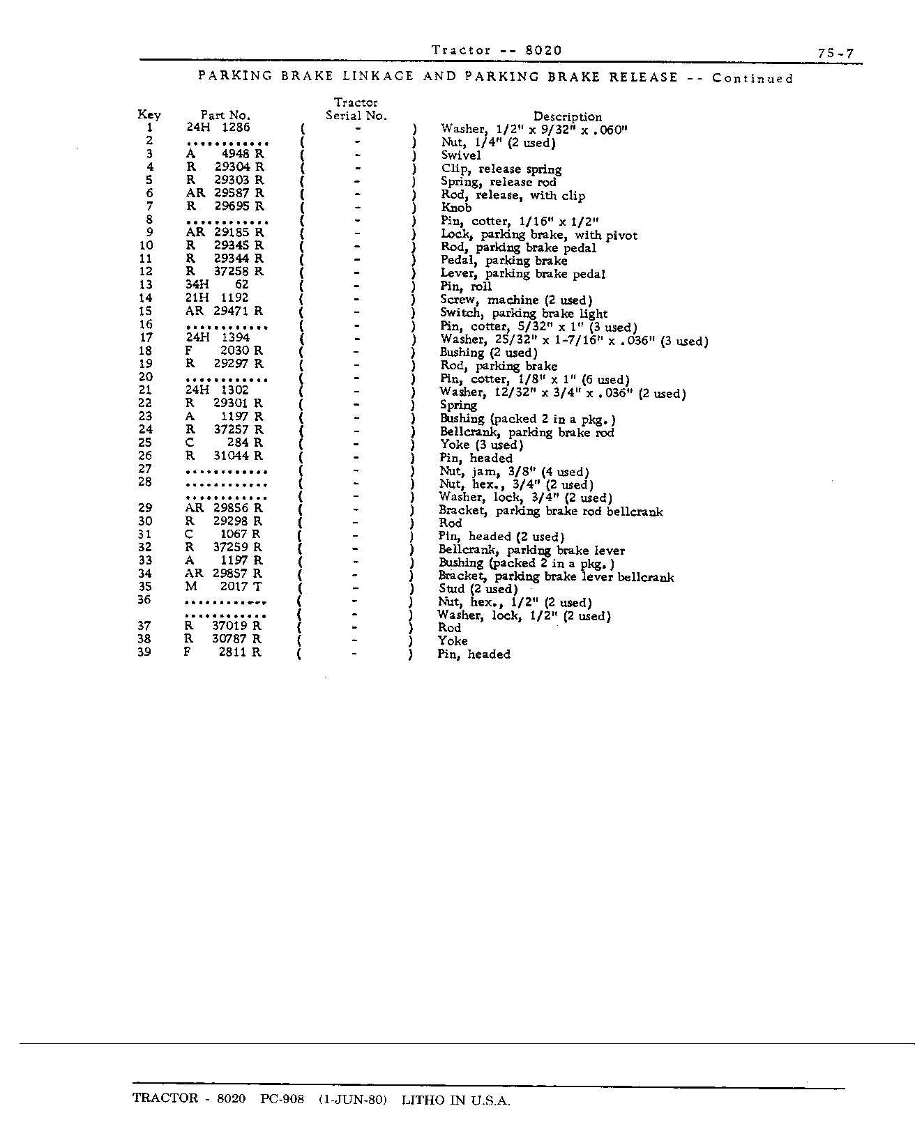Section 75-Brakes (Continued)
