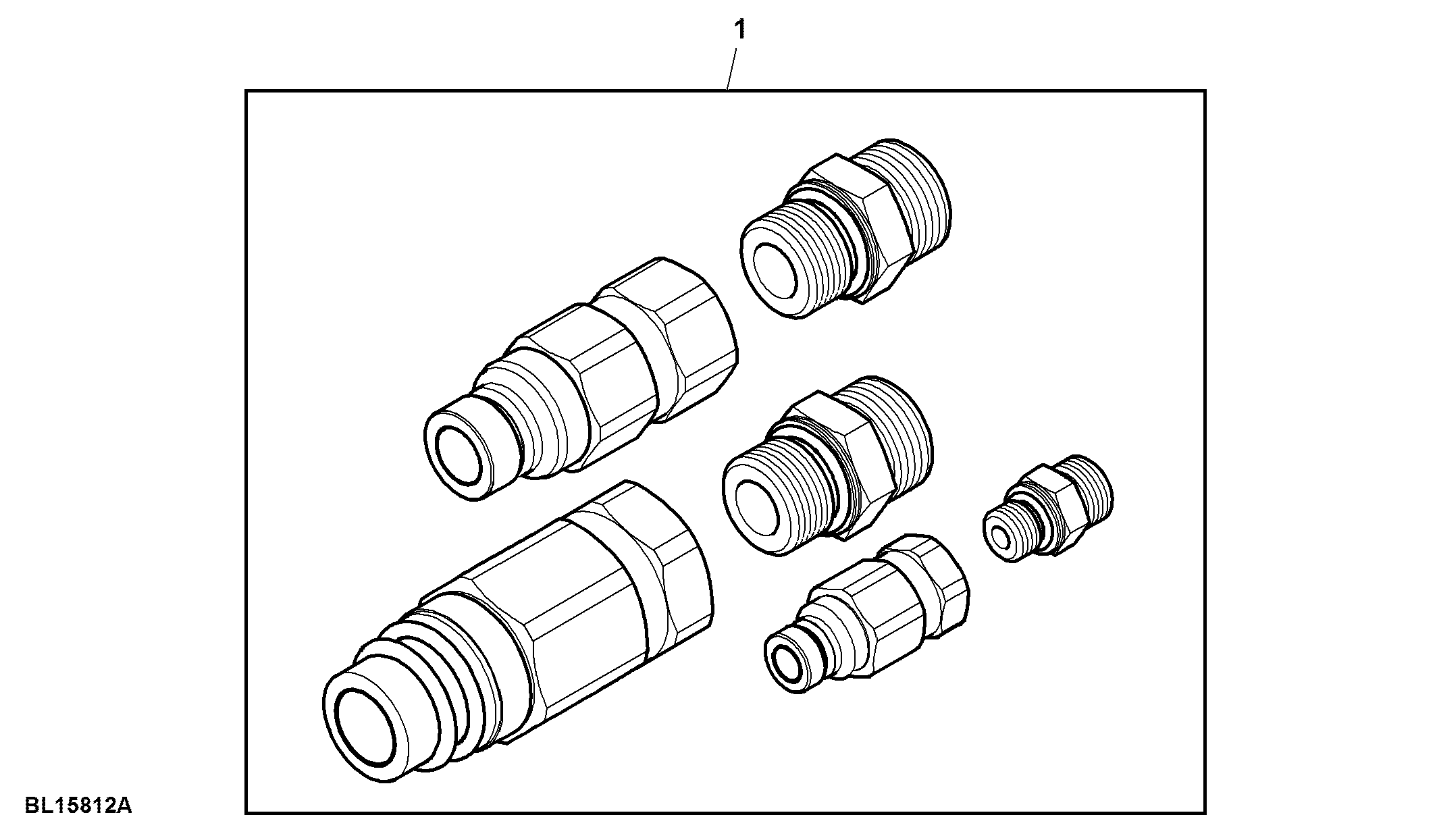 Attachment, Power Beyond Connector Kit, Implement
