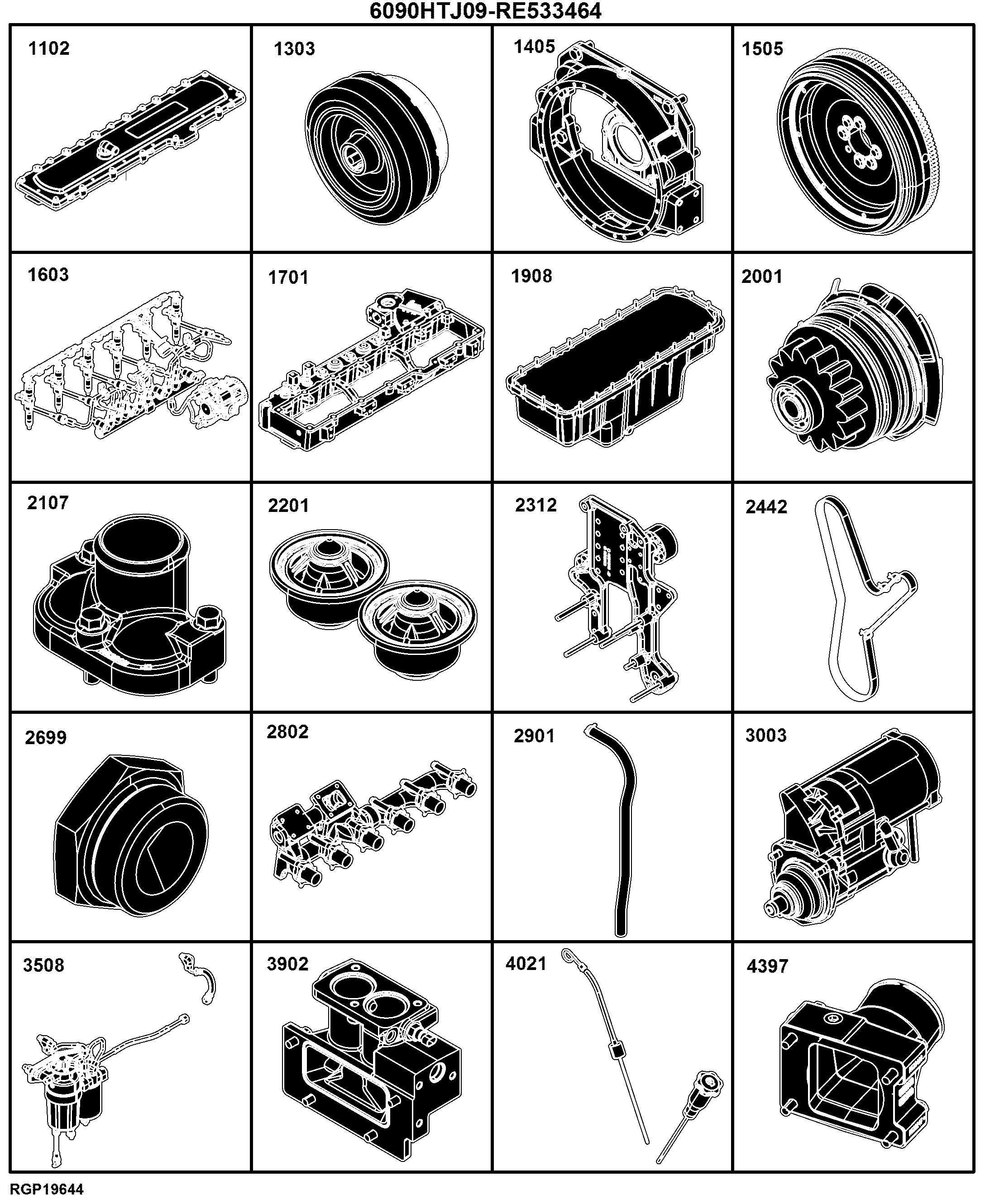 04B Engine 6090HTJ09-RE533464