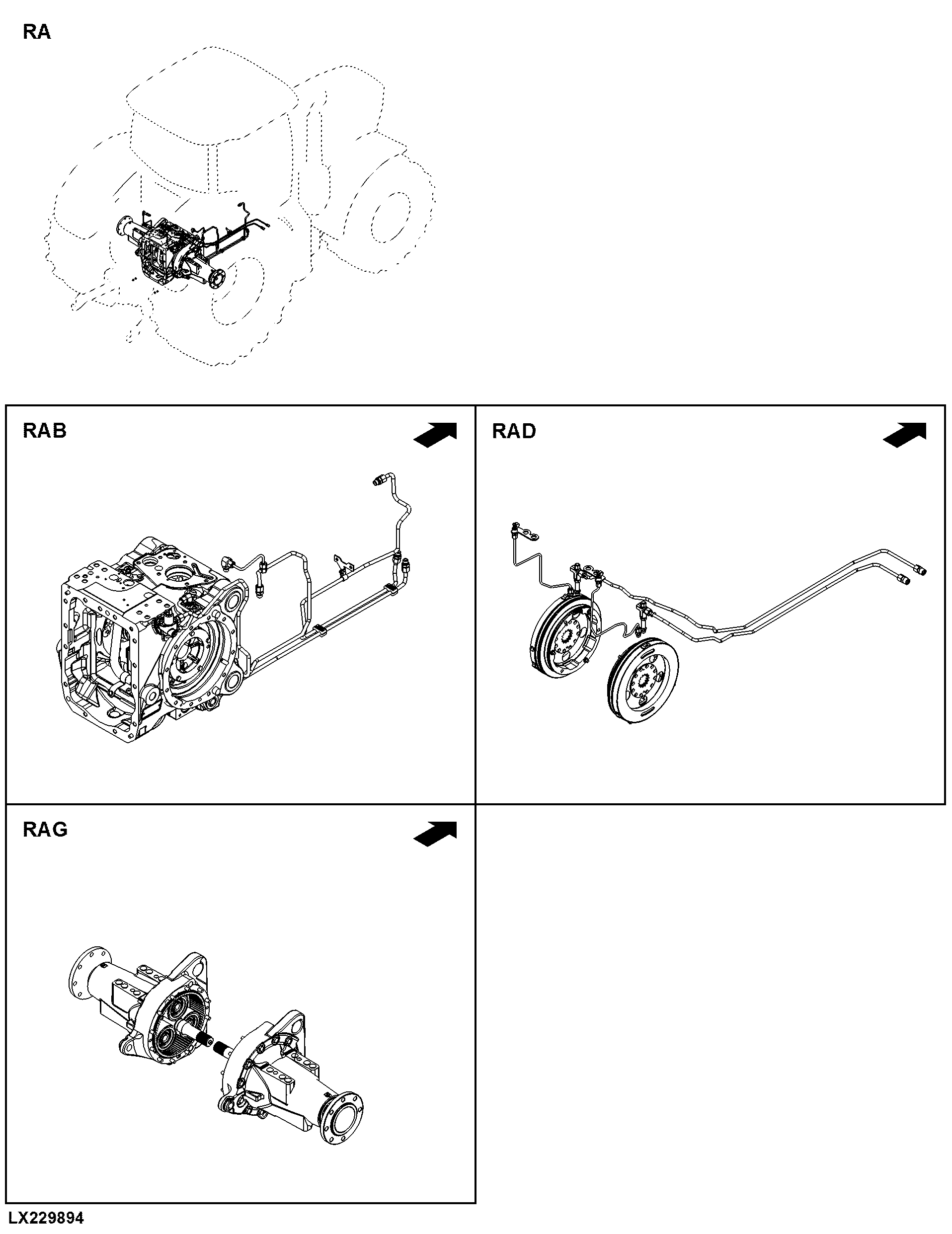 RA Rear Axle