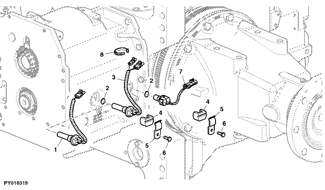 TRANSMISSION AND GROUND SPEED SENDING UNITS (POWRQUAD)