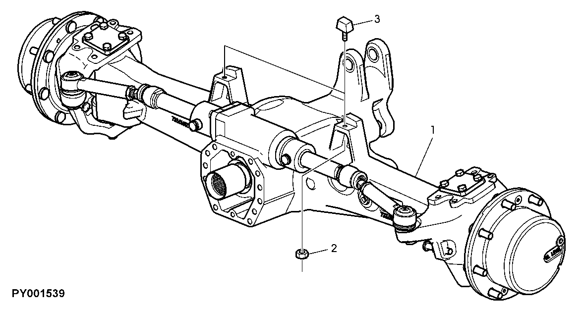 MFWD-Axle (730/733, With TLS)