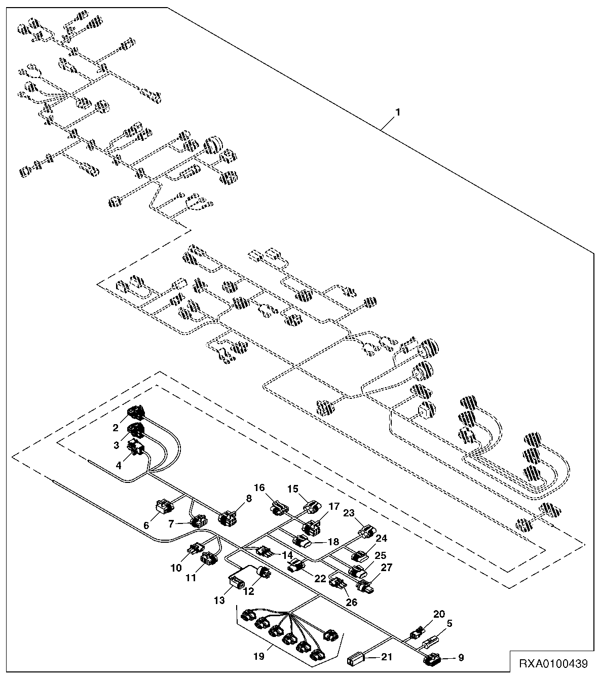 Chassis Wiring Harness Connectors (3/3) (EV) (013000 - )