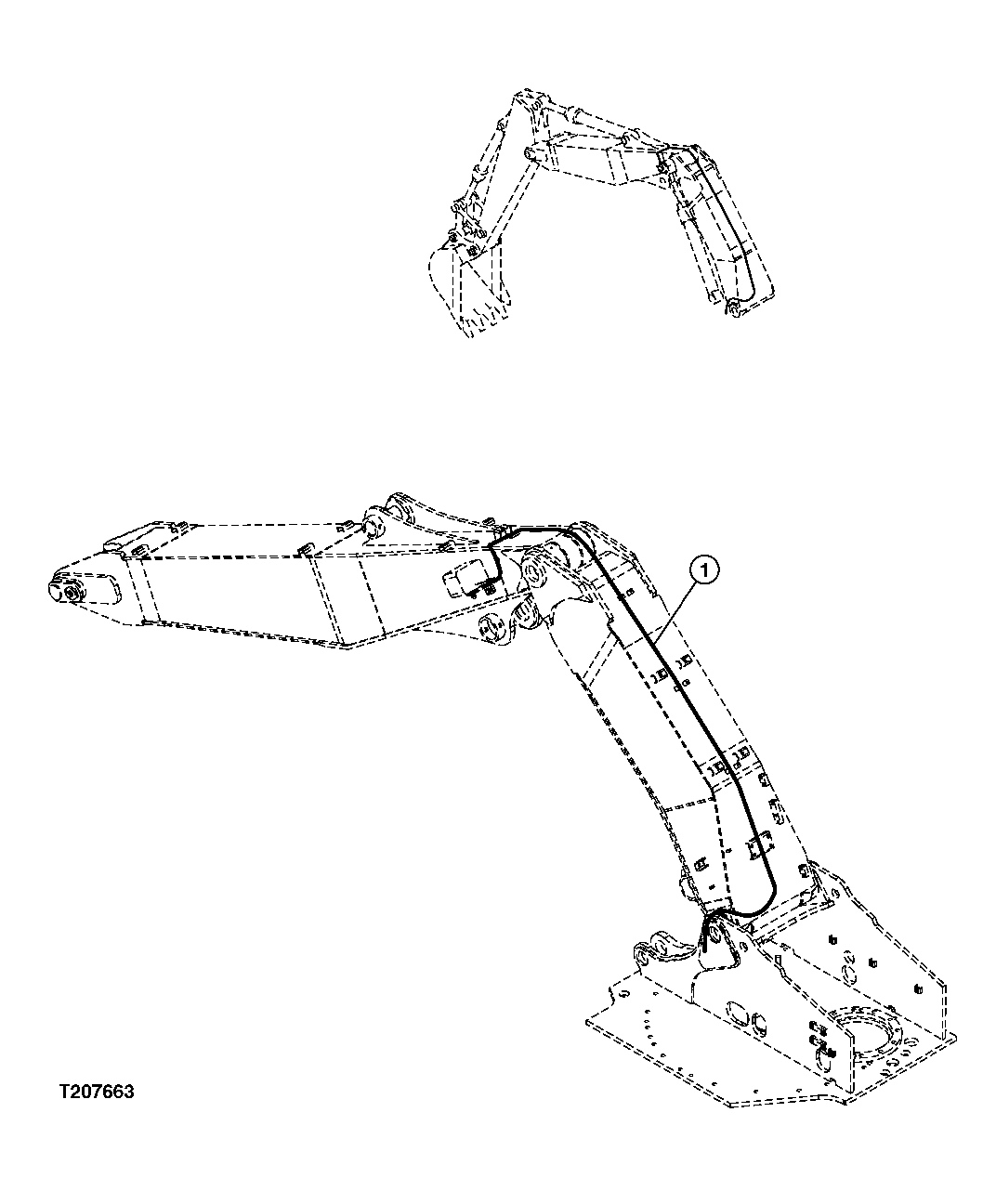 2 PIECE BOOM LIGHT WIRING HARNESS