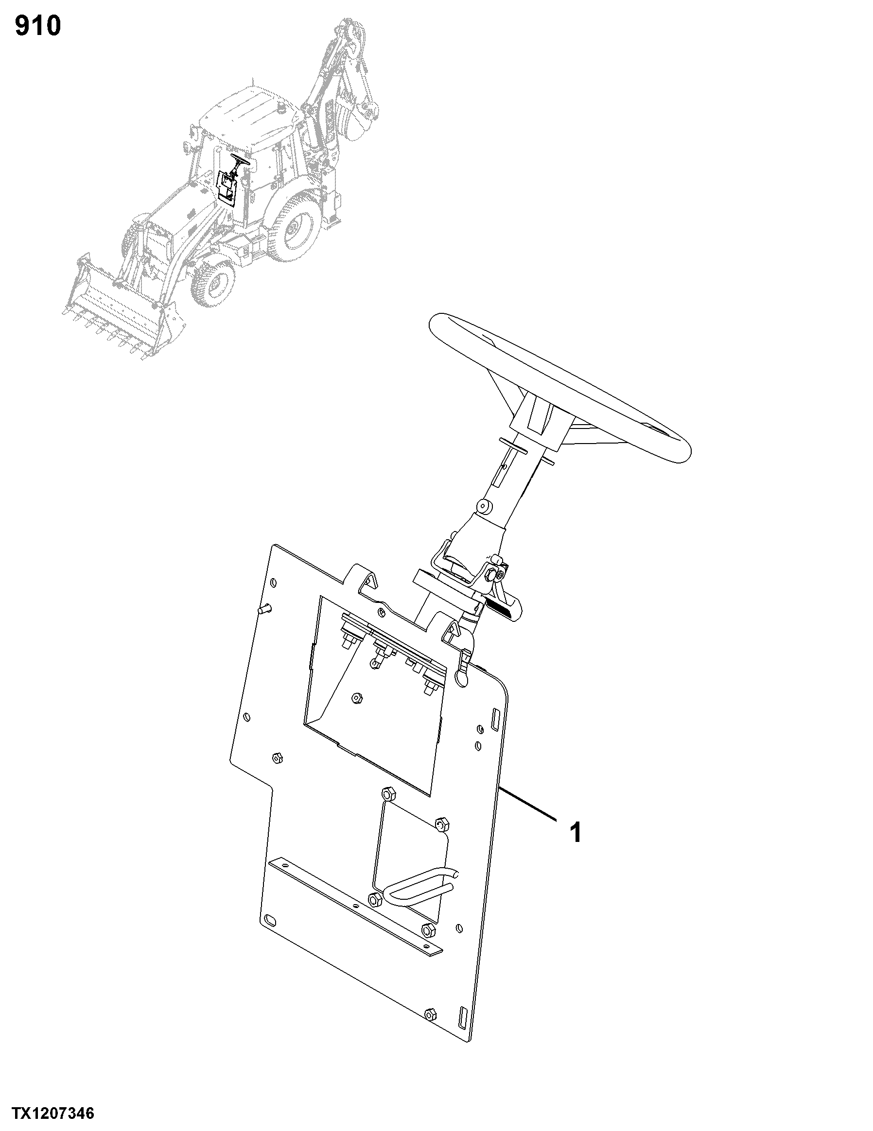 0910 Manual Steering