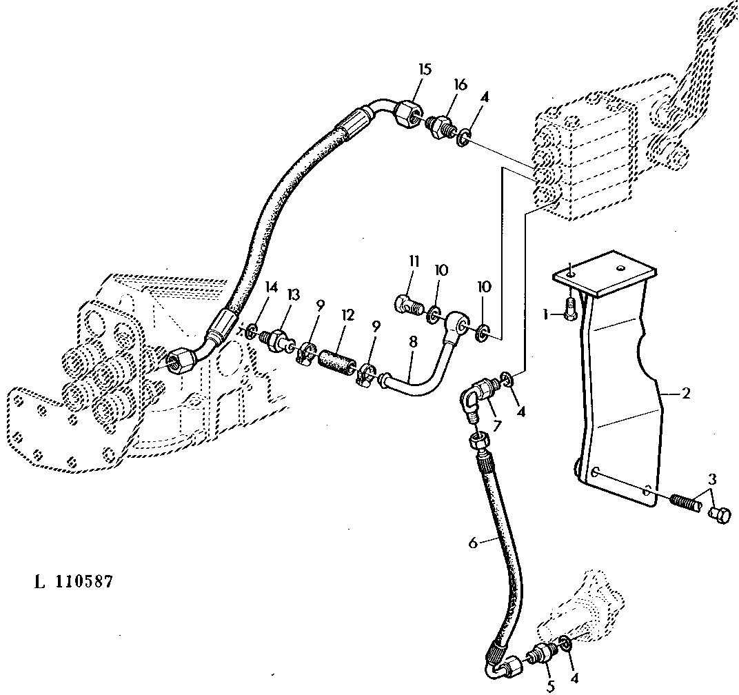 OIL LINES-SELECTIVE CONTROL VALVES (SPOOL TYPE)