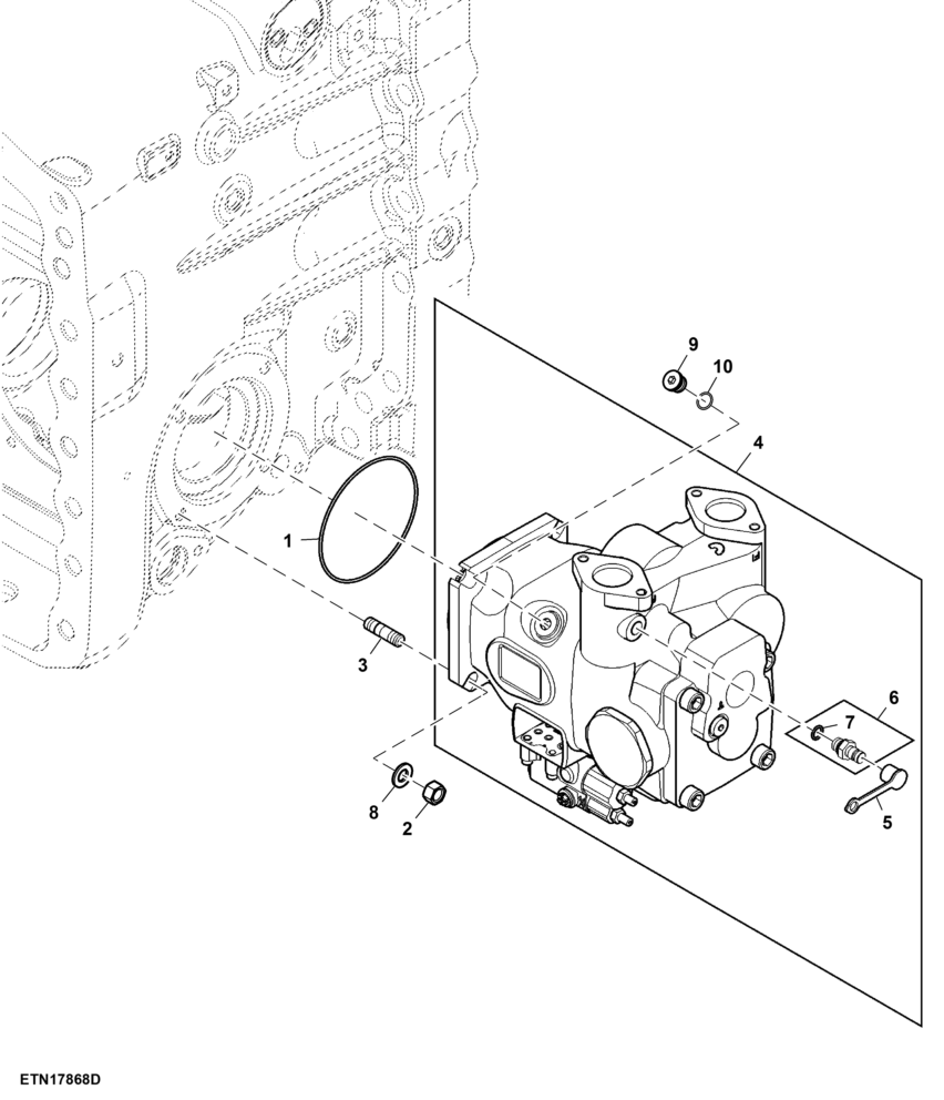Hydraulic Pump, Integrated Variable Charge, 85 cc or 145 cc