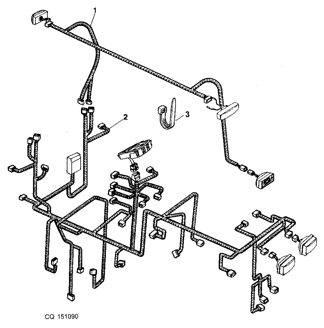 WIRING HARNESS - WITHOUT CAB