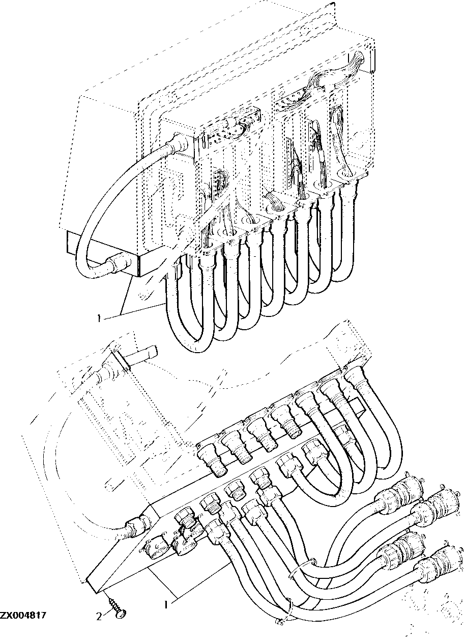 DISTRIBUTOR BOX WIRING HARNESS