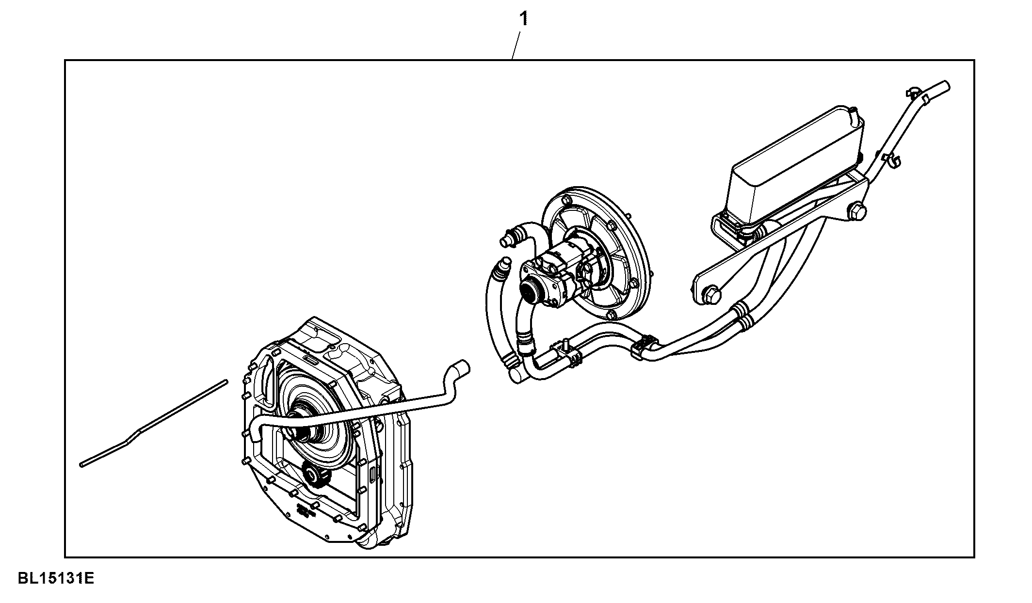 Attachment, Creeper Module, 4-Range, 30 km/h (18.5 mph) / 40 km/h (25 mph), PowrQuad™, W/ Mechanical Reverser Control