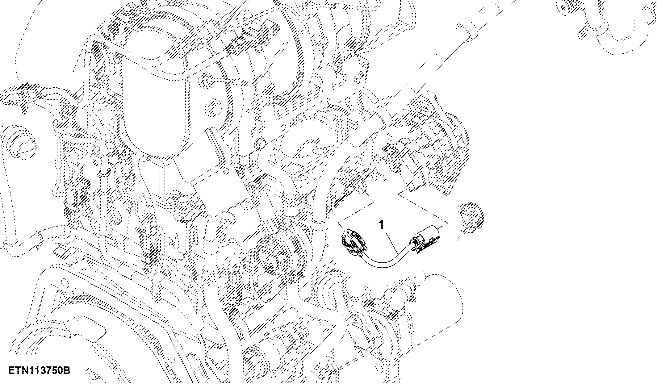 Wiring Harness, Alternator Jumper, 110 AMP