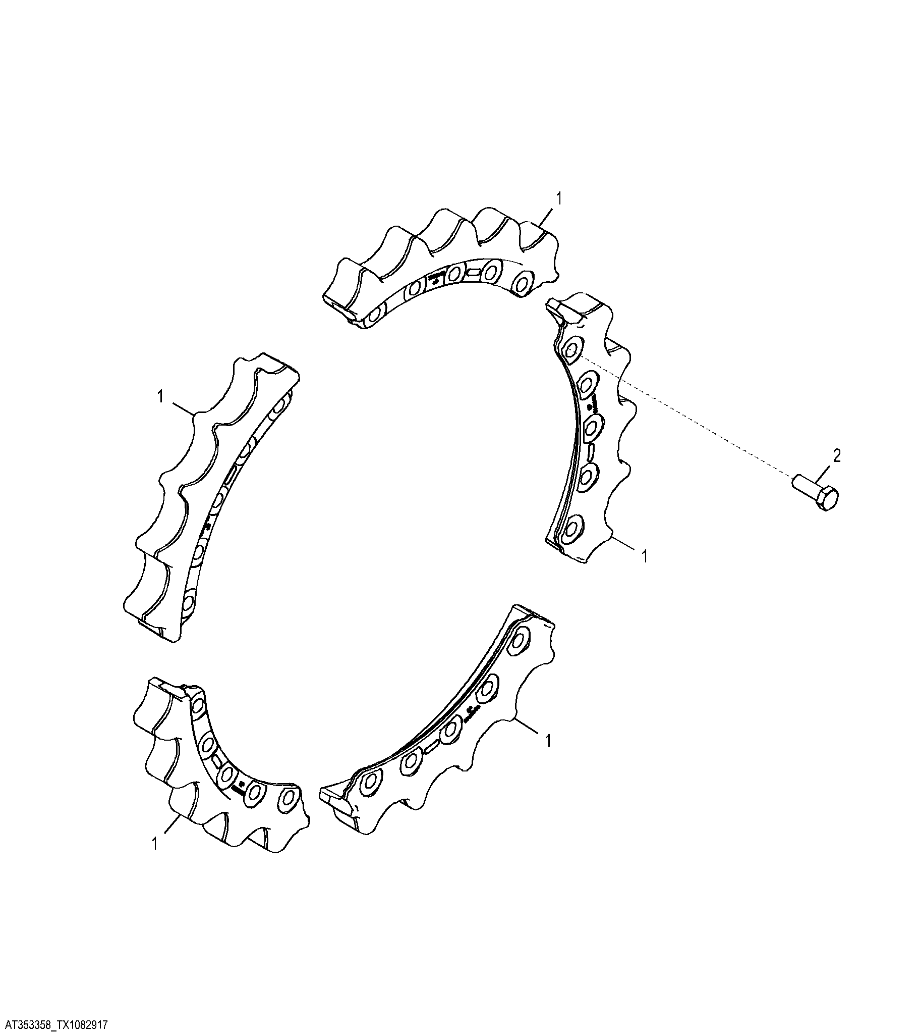 Sprocket Segments ( - 318152)