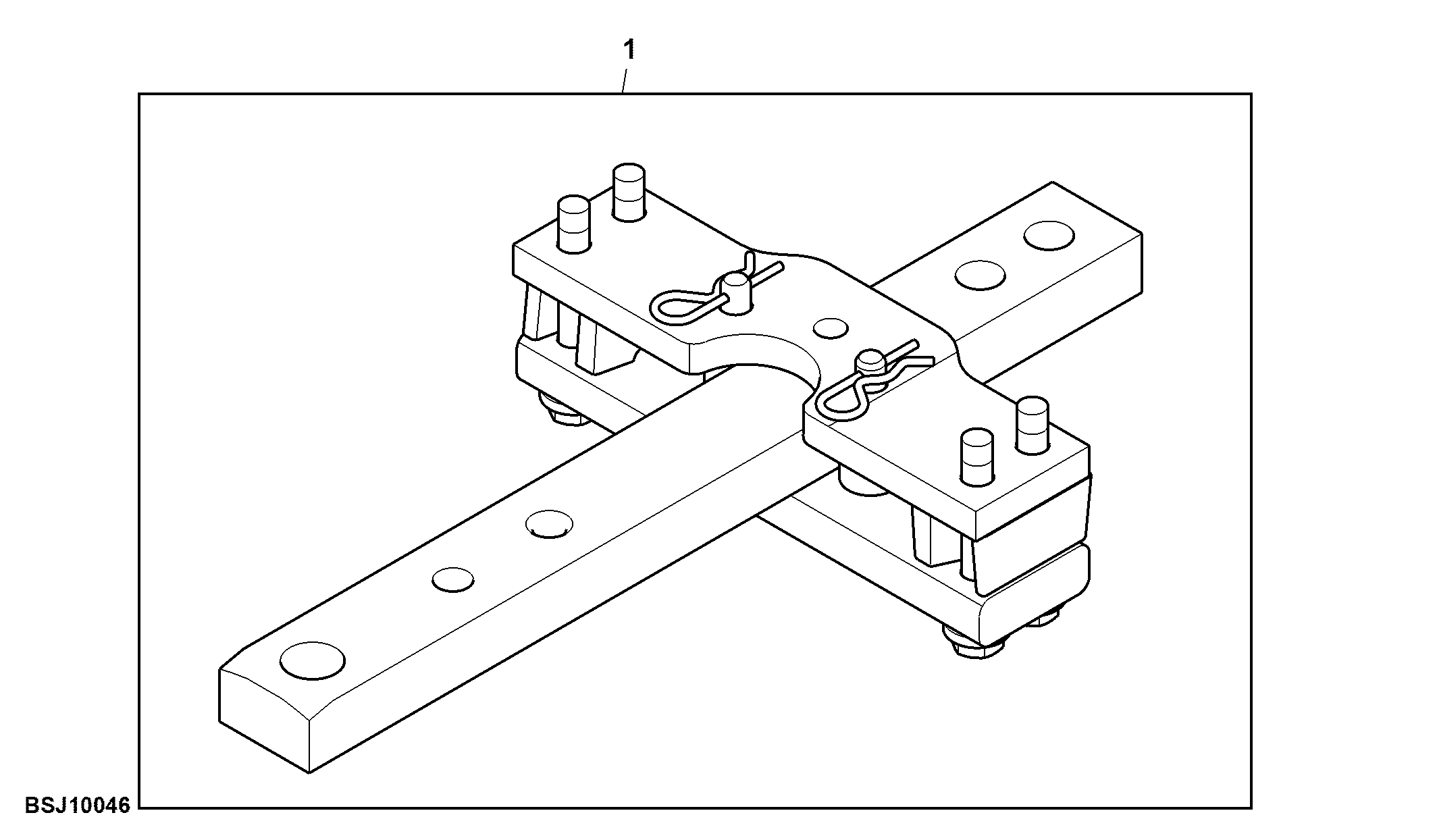 Heavy Duty Drawbar Support, Attachment