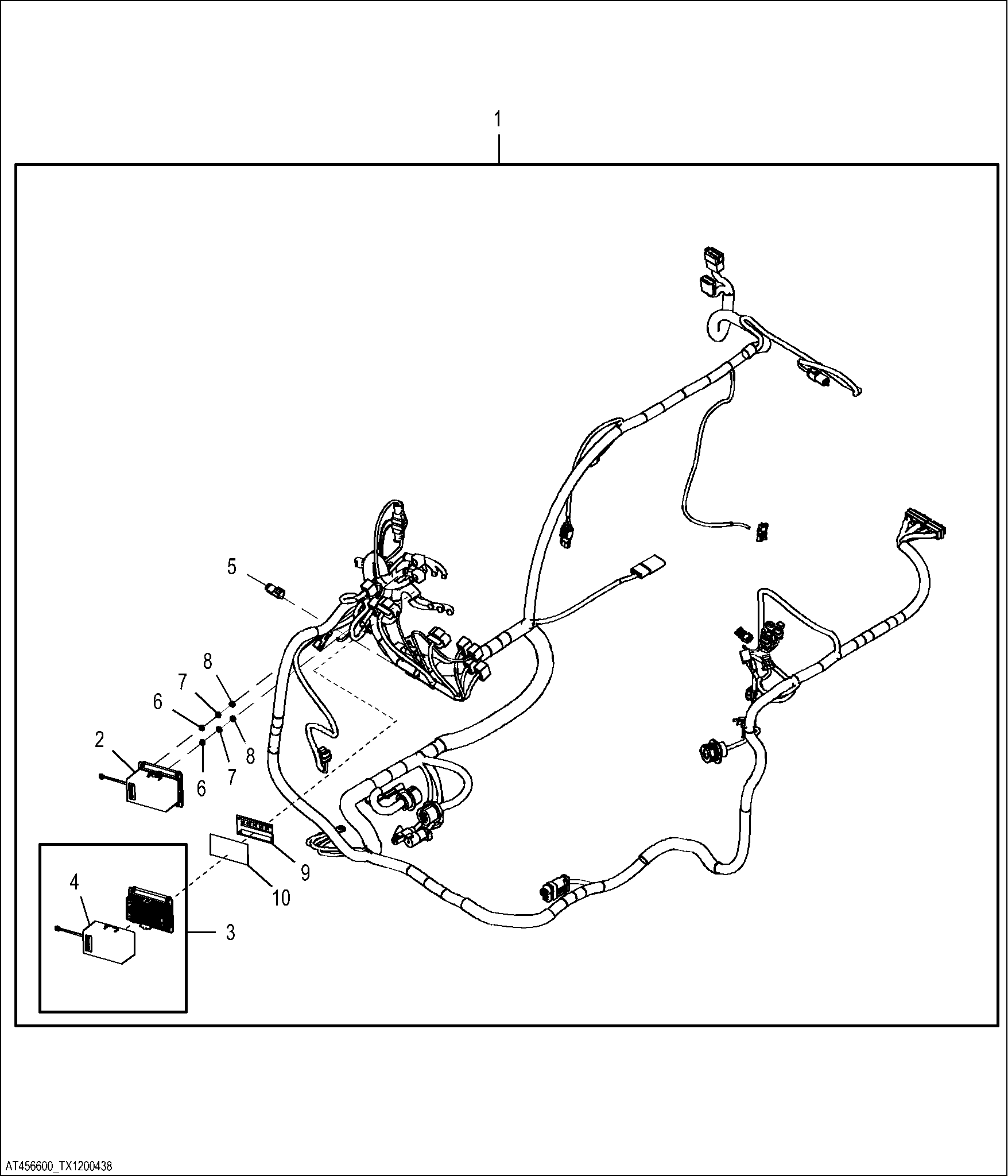 Operation Station Wiring Harness and Connectors