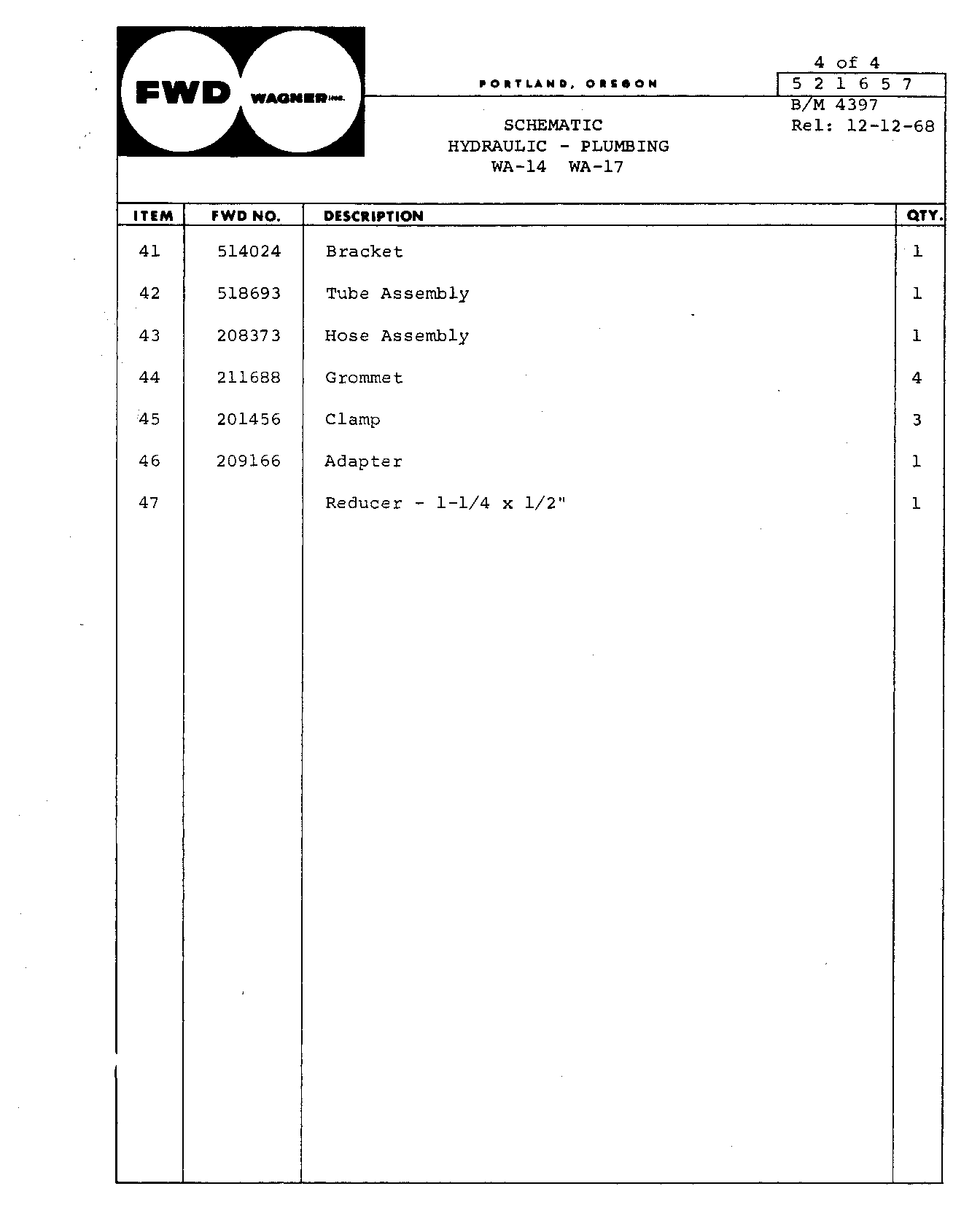 Section 70 - Hydraulics Implement & Vehicle Schematic (Continued)