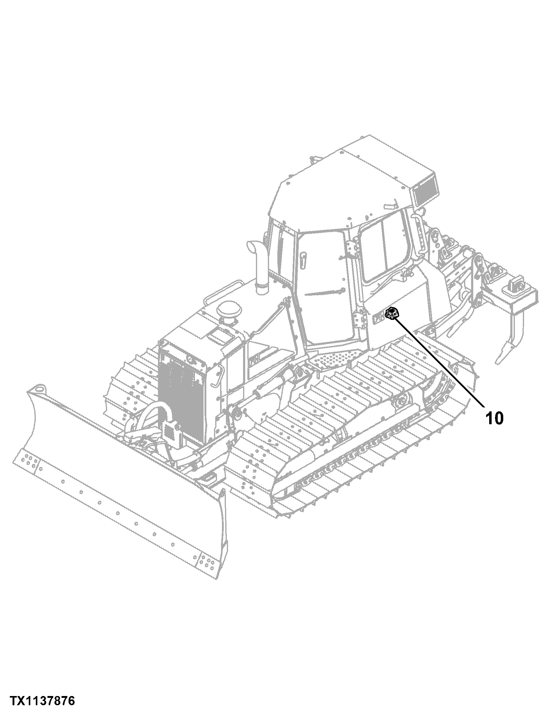 700K Crawler Dozer (PIN: 1T0700KX_ _E217278 - 275435) Engine 6068HT092