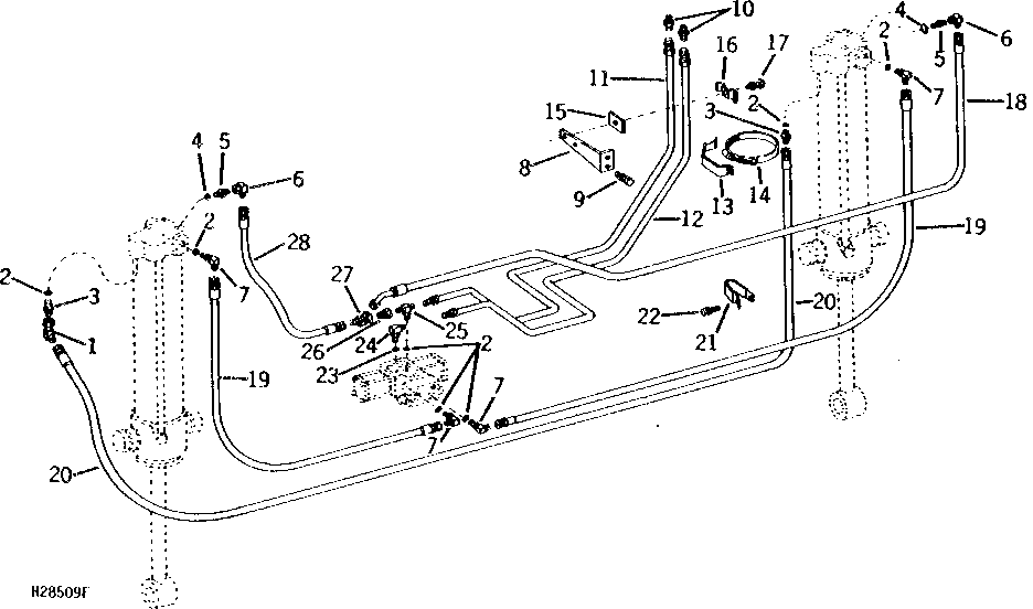 LEVELING LINES AND HOSES - SIDEHILL (158544 - )