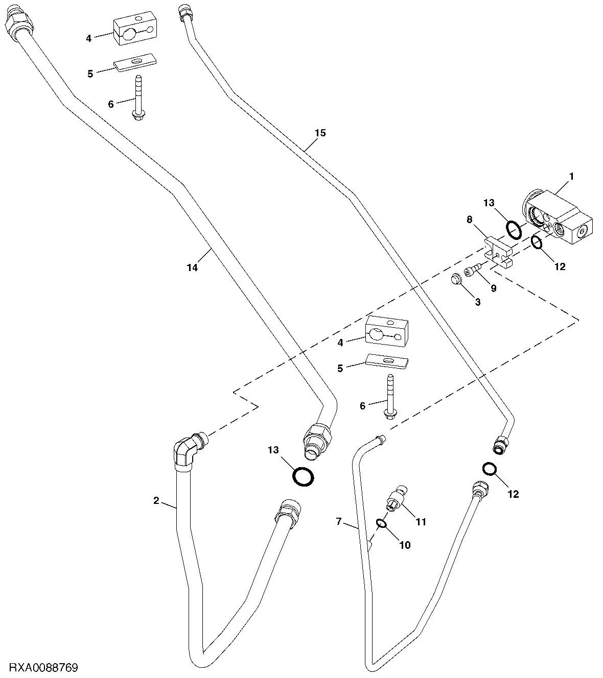 Refrigerant Lines/Expansion Valve (XXXXXX - )