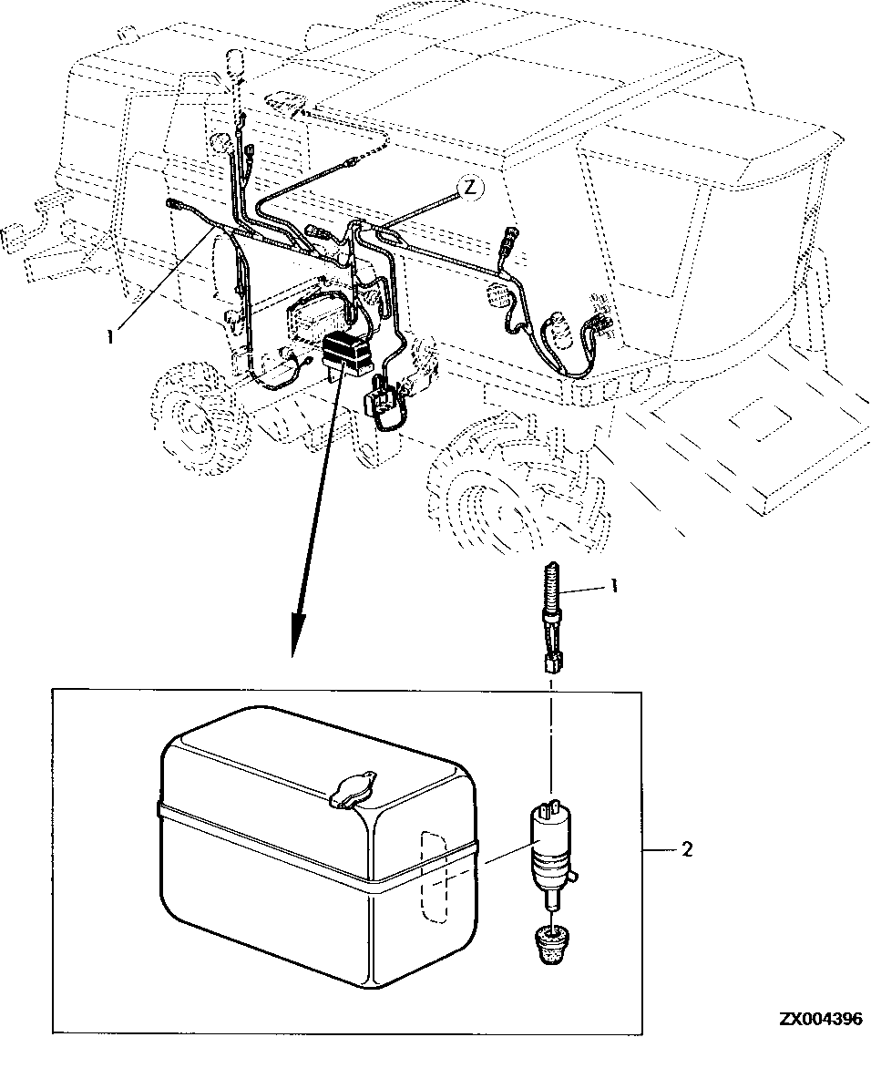 RIGHT-HAND BASIC WIRING HARNESS IX