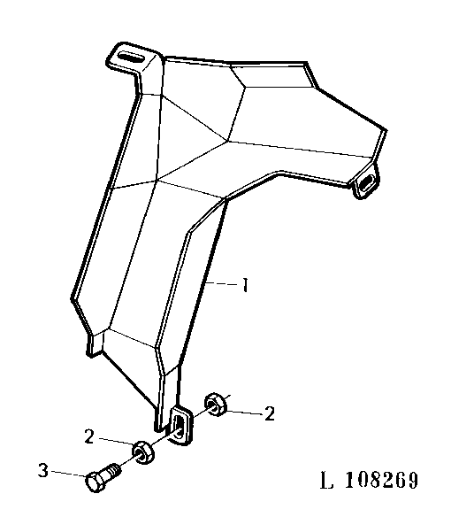 GUARD FOR HEATER AND AIR CONDITIONING SYSTEM LINES (WITH SG2 CAB)