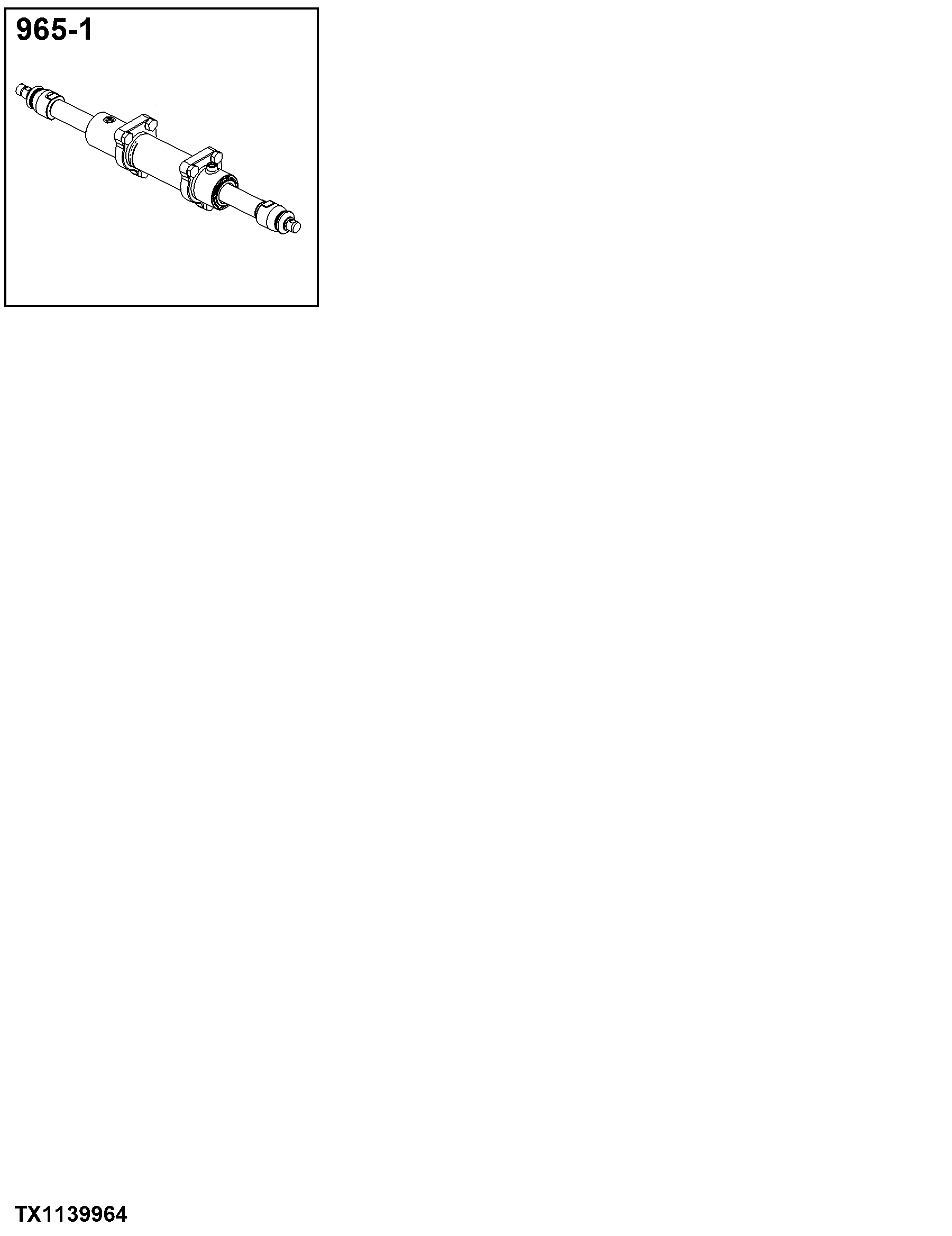 0965 Steering Cylinders