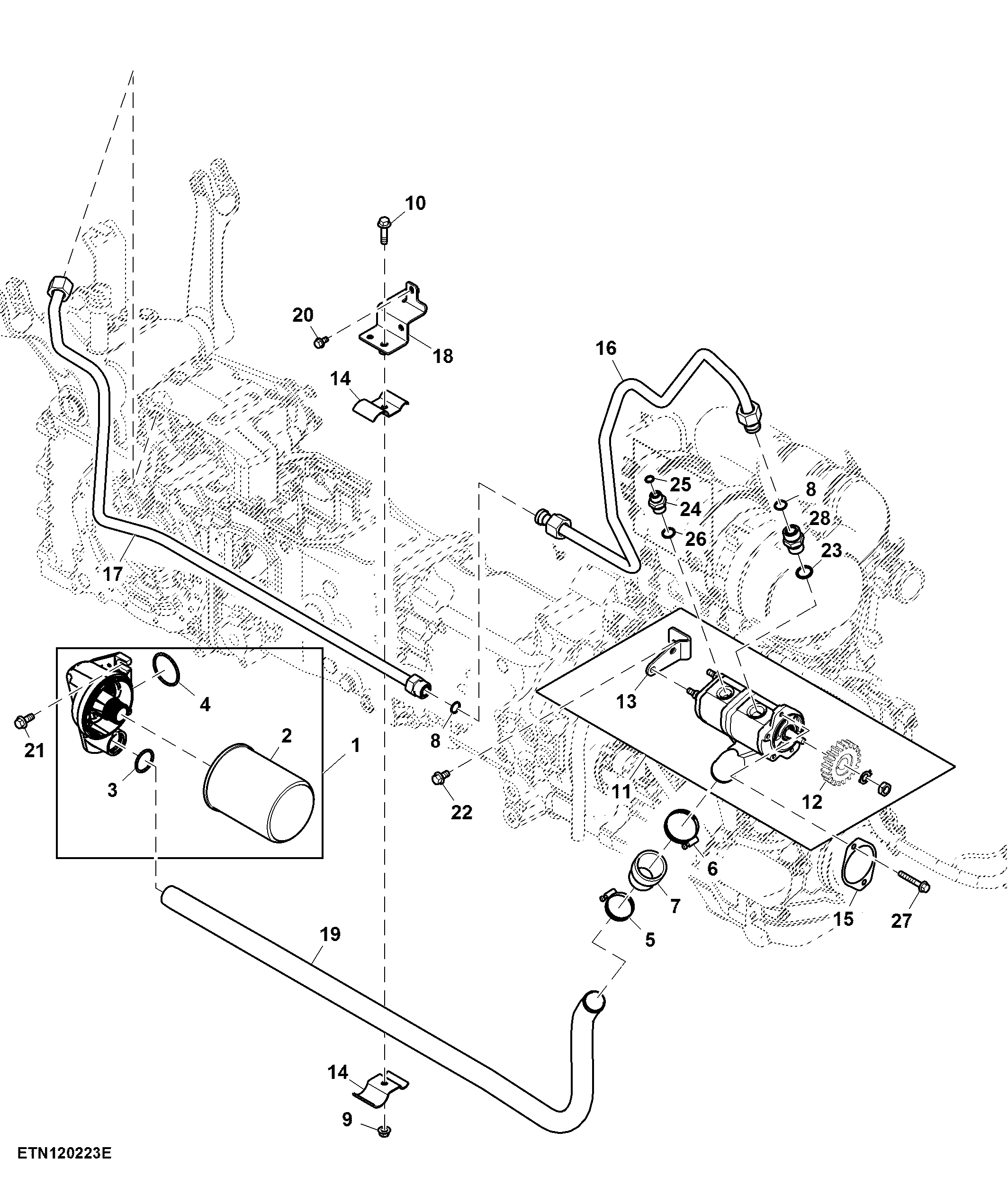 Hydraulic Pump and Drives, SyncShuttle™, OOS (017480 - )