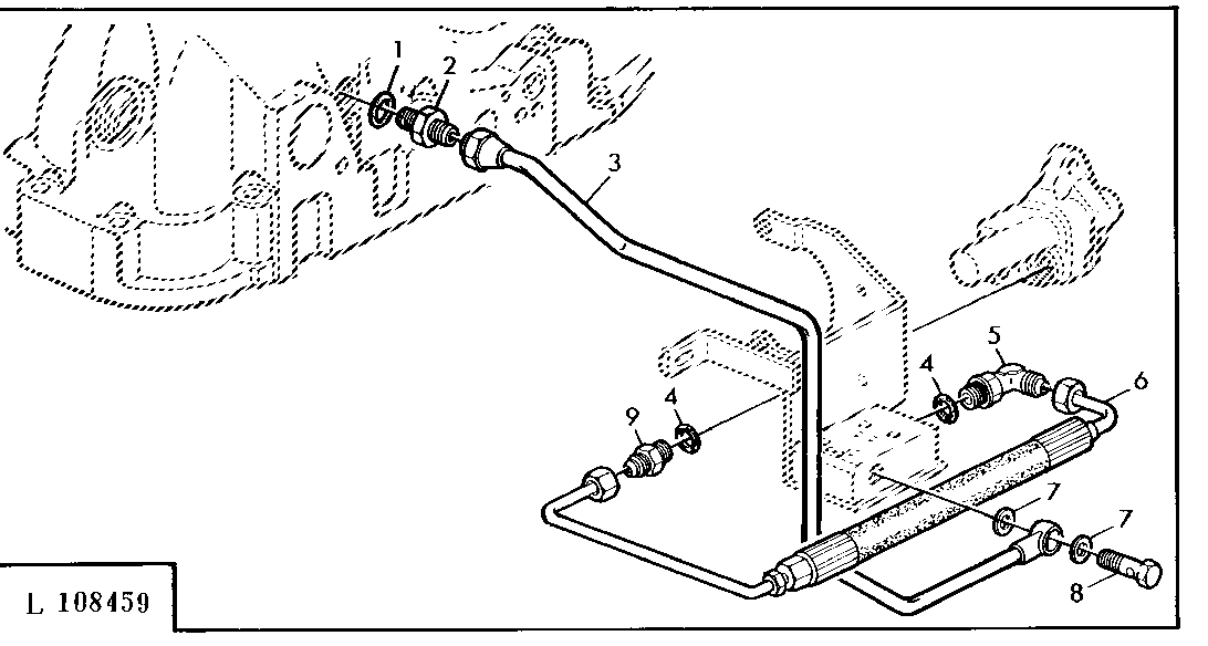 OIL LINES-SELECTIVE CONTROL VALVES (SPOOL TYPE) WITH SG2 CAB