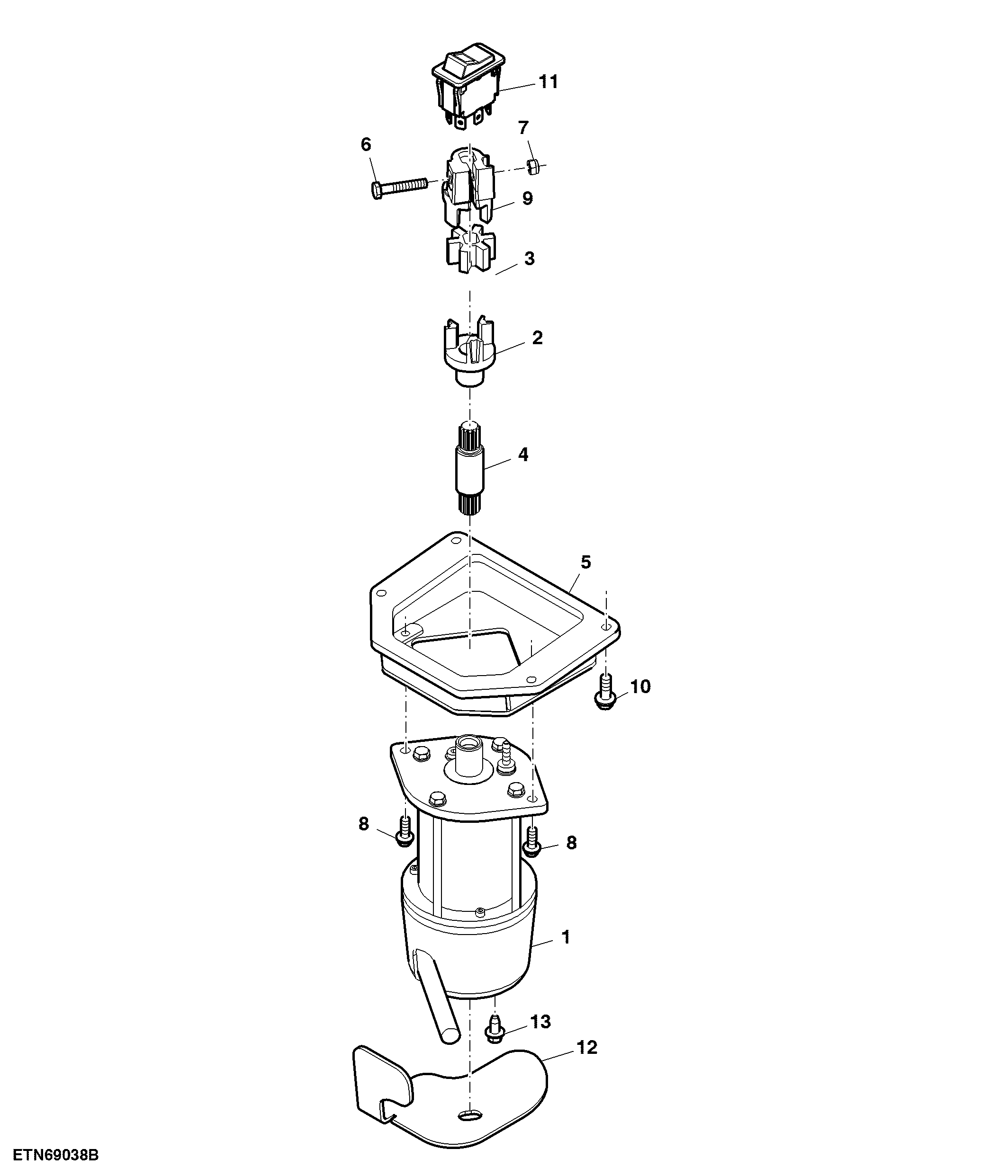 Steering Controller Mount and Slow Maneuvering Switch (Track)