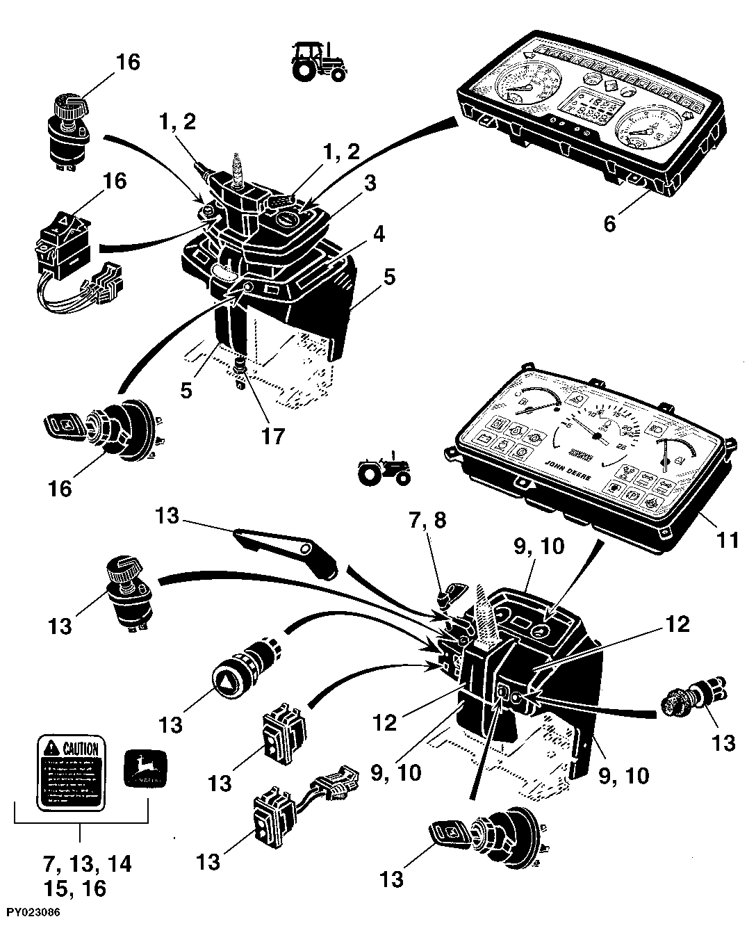 92 OPERATORS STATION, CONTROLS, ACCESSORIES