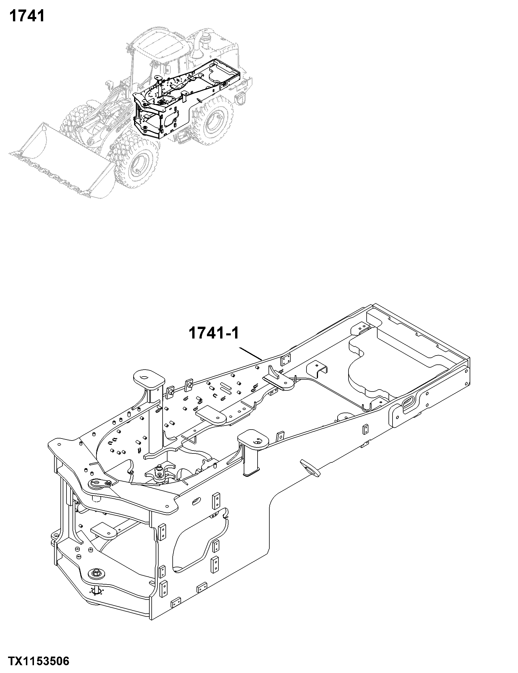 1741 Engine Or Main Frame