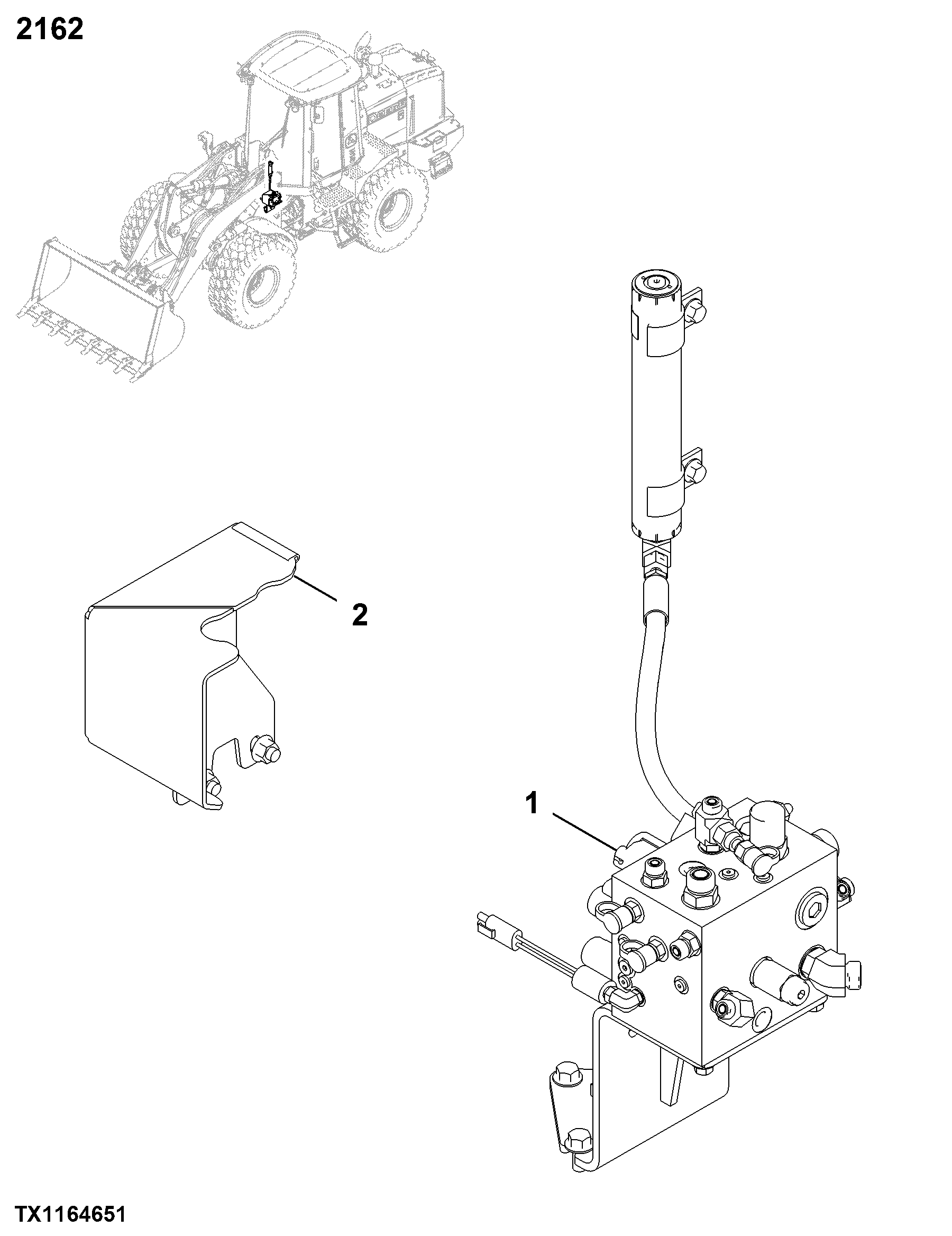 2162 Hydraulic Selective Control & Load Holding Valves