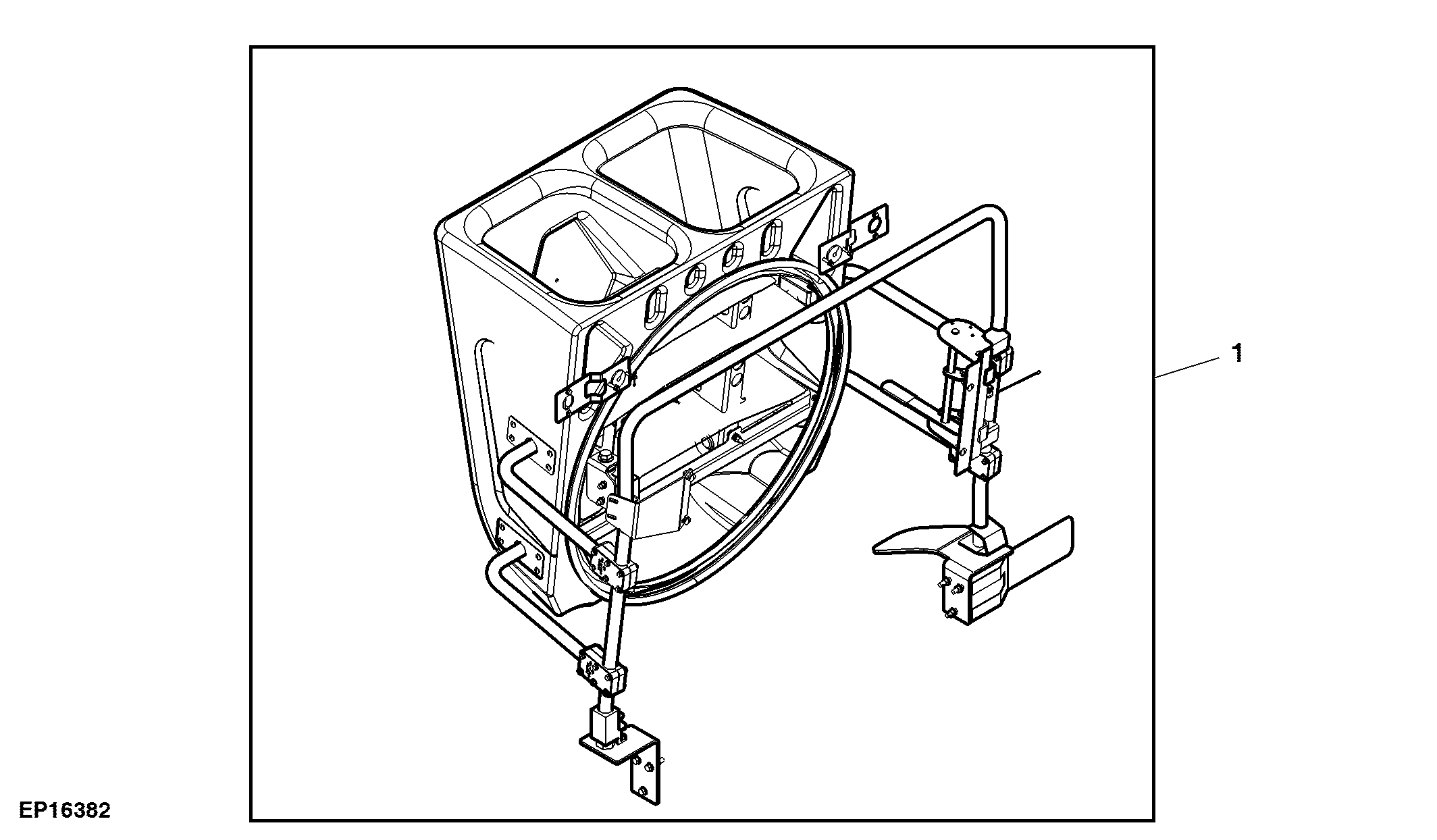 Air Intake, Snorkel Assembly, Attachment
