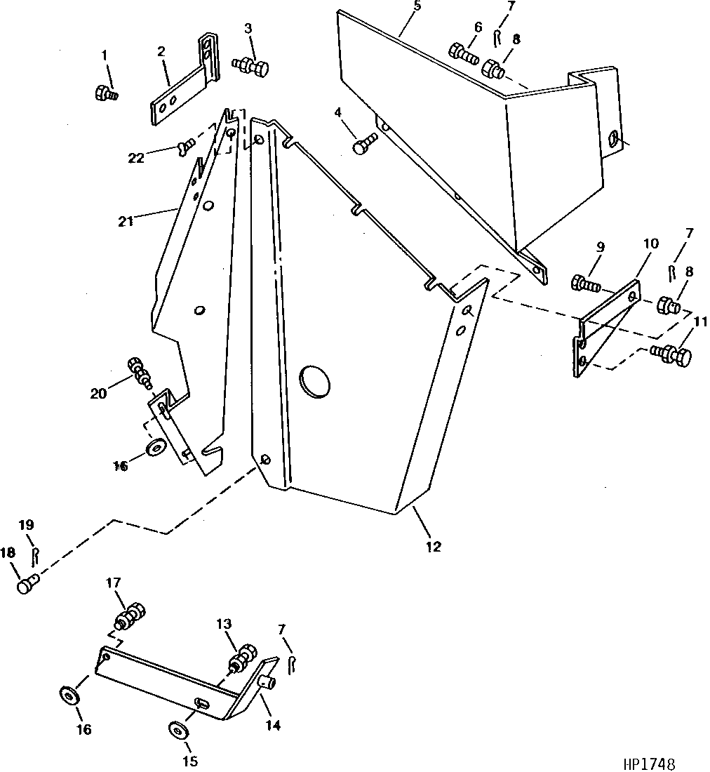 Transmission Drive Mud Shield, Eaton (556301 - )