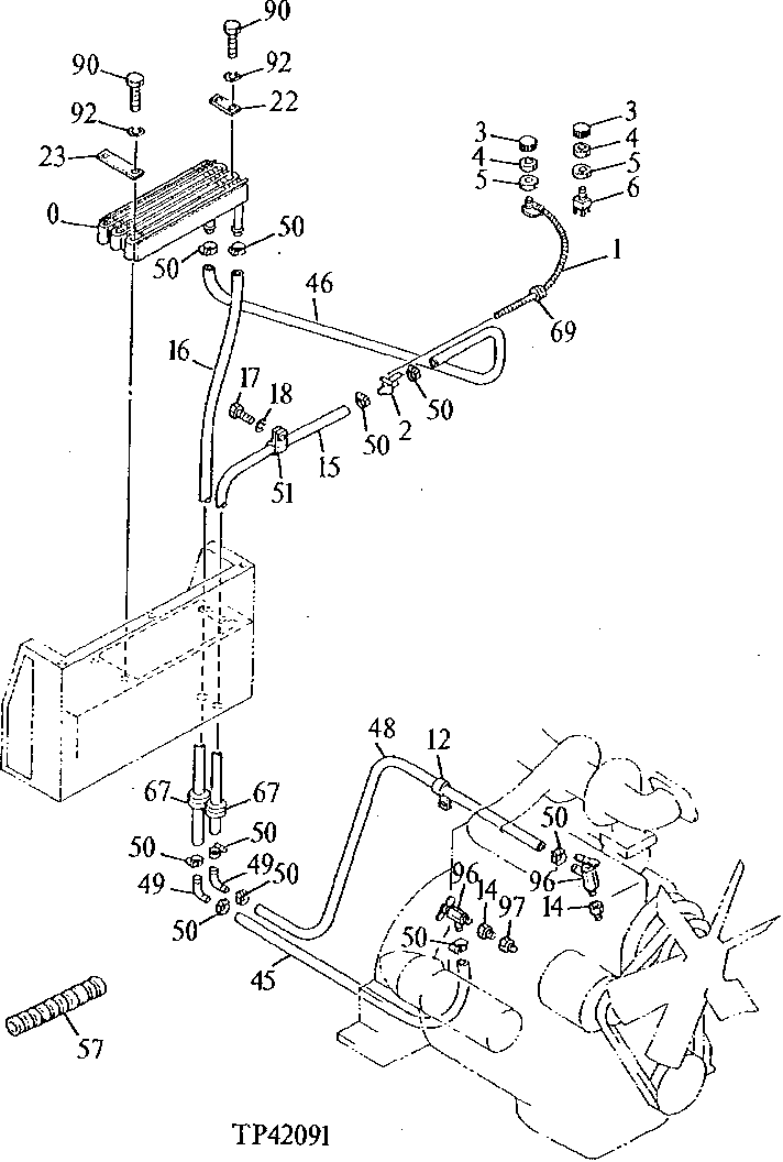 Heater Core and Lines (Heater Only) (000917 - )
