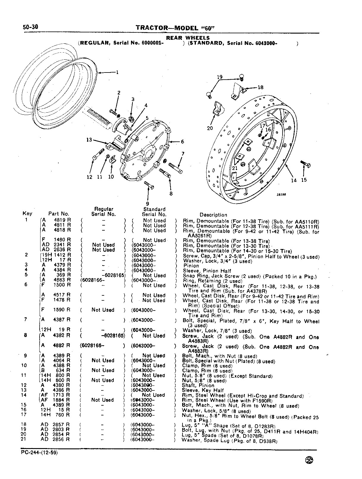 Section 50-Steering Mechanism, Front End Equipment,and Rear Wheels (Continued)