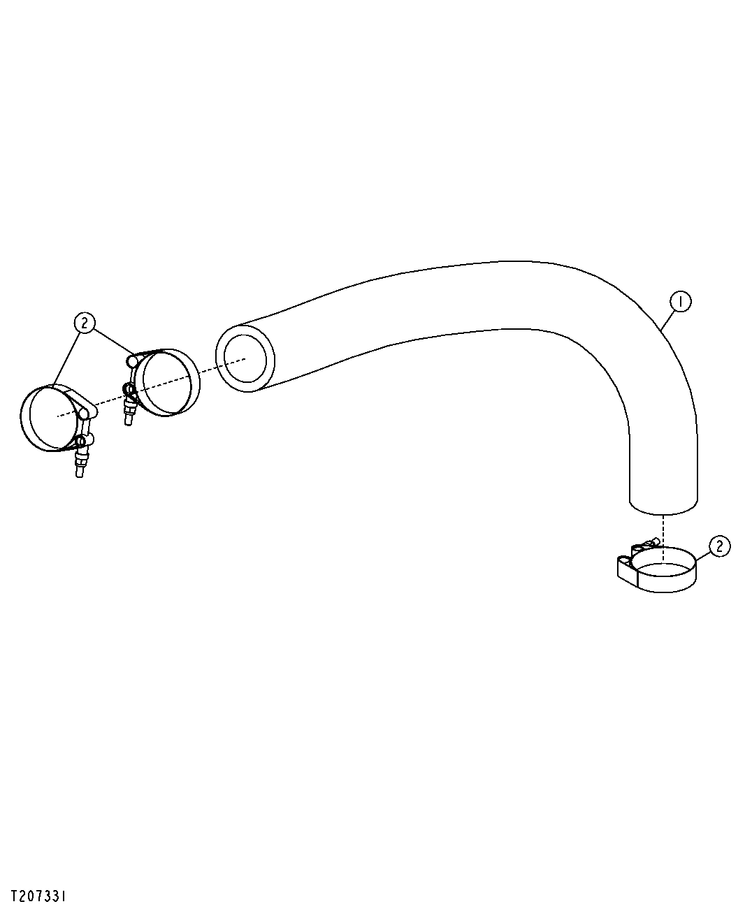 Suction Hose Drive Thru Pump